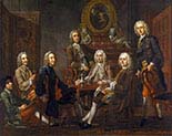 Group of Gentleman with the Artist